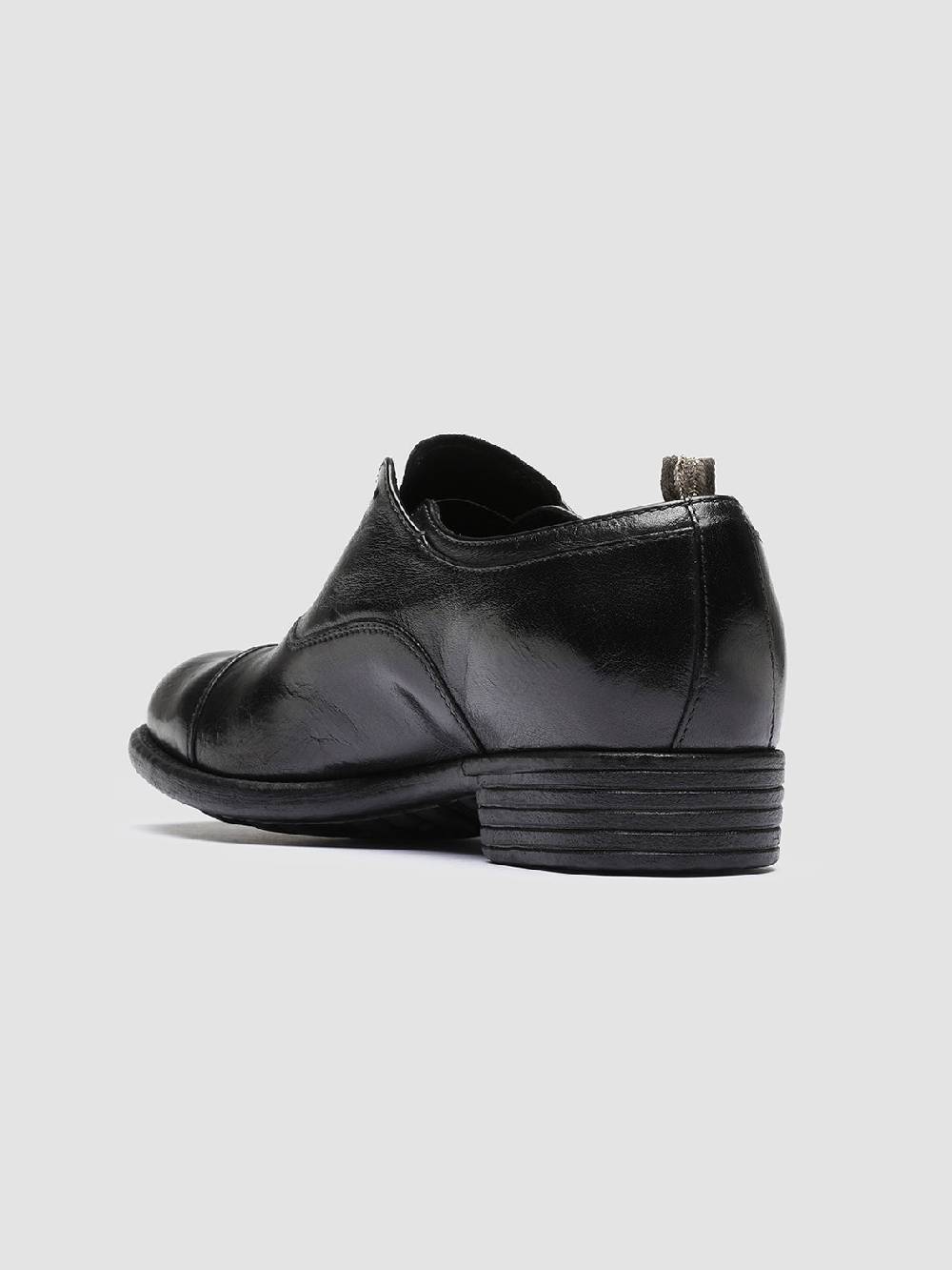 Officine Creative CALIXTE 003 Oxford in Pelle Nera Sconto di tempo limitato