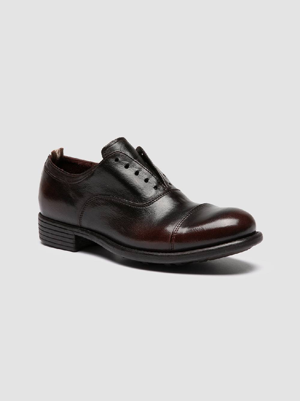 Officine Creative CALIXTE 003 Oxford in Pelle Marrone Prezzo di fabbrica
