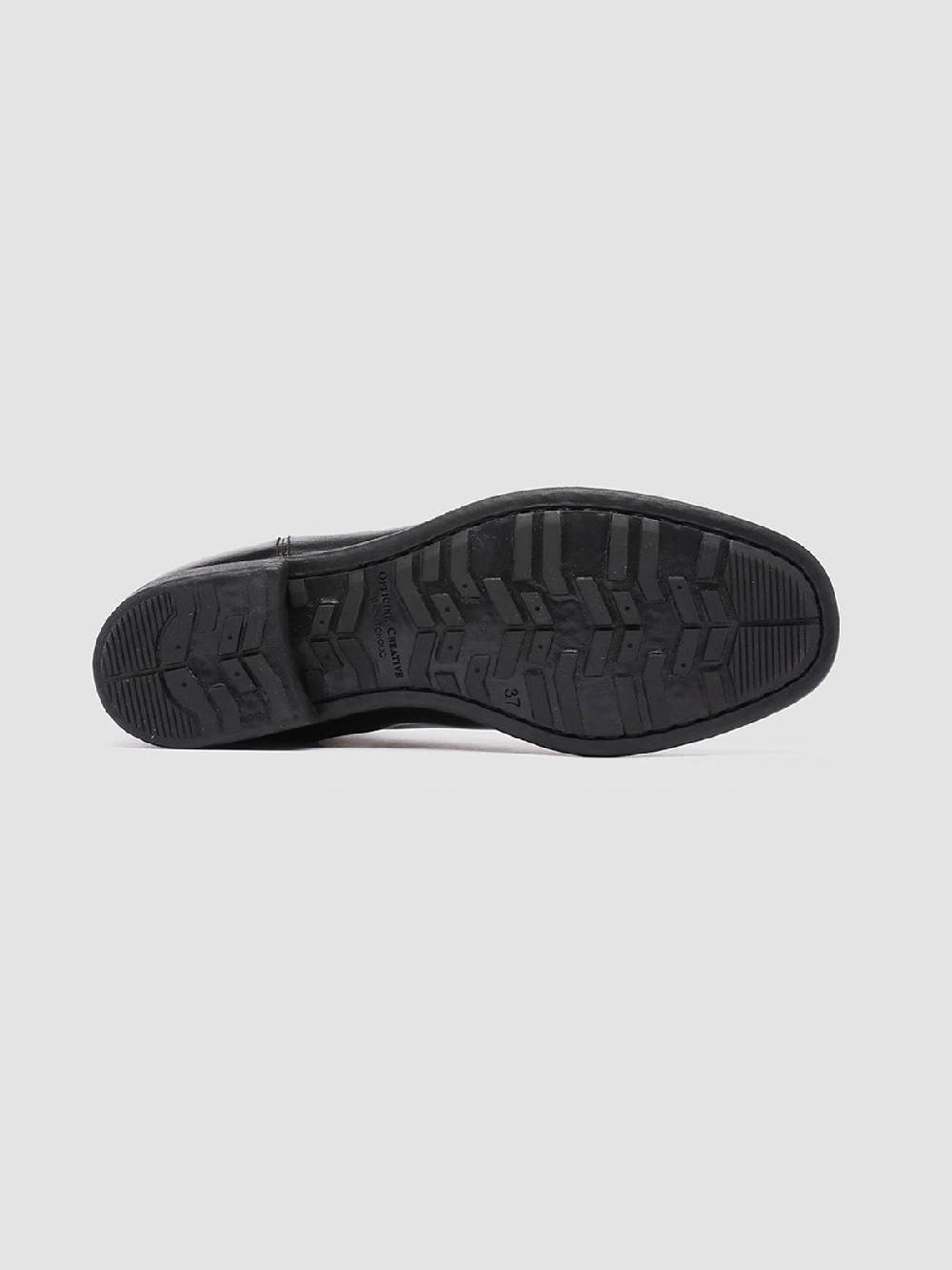 Officine Creative CALIXTE 004 Stivaletti Chelsea in Pelle Nera Offerta speciale