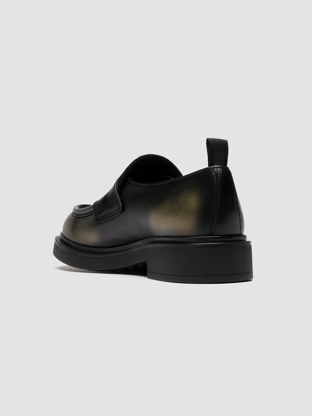 Officine Creative ENGINEER 101 Mocassini Penny in Pelle Metallizzata Shopping online