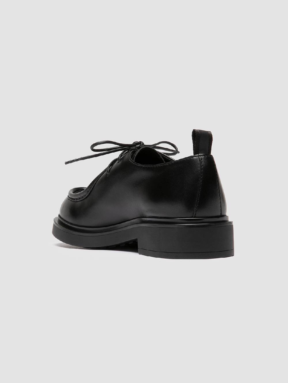 Officine Creative ENGINEER 102 Derby in Pelle Nera Offerta esclusiva
