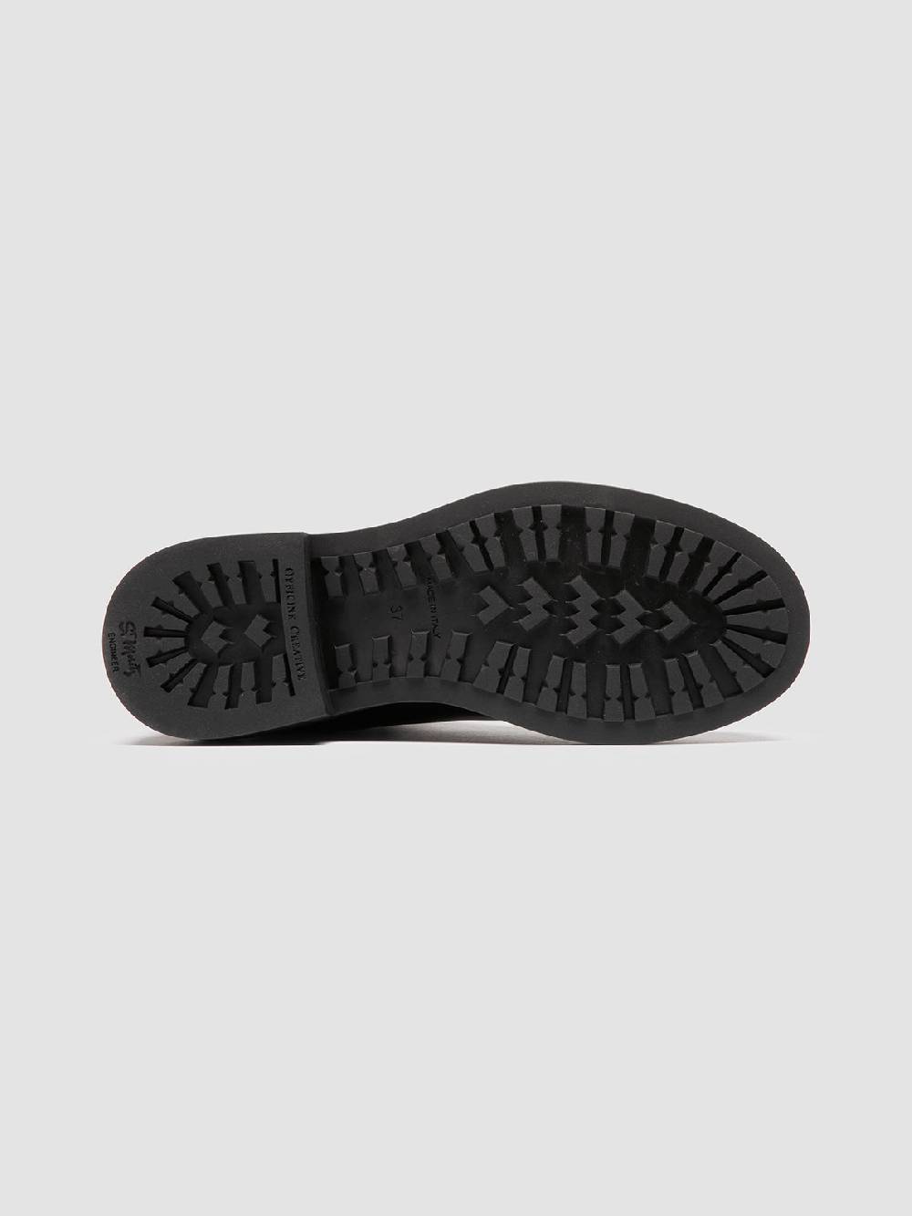 Officine Creative ENGINEER 107 Stivaletti Chelsea in Pelle Nera Vendite stagionali