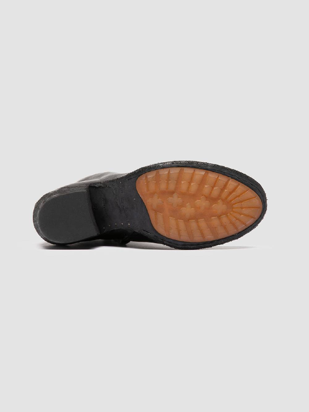 Officine Creative GODEAU 001 Stivali con Zip in Pelle Nera Black Friday