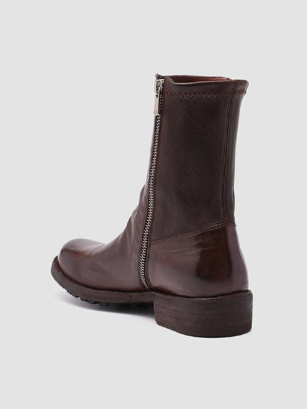 Officine Creative LEGRAND 203 Stivaletti in Pelle Marrone Offerta Giorno del Papà