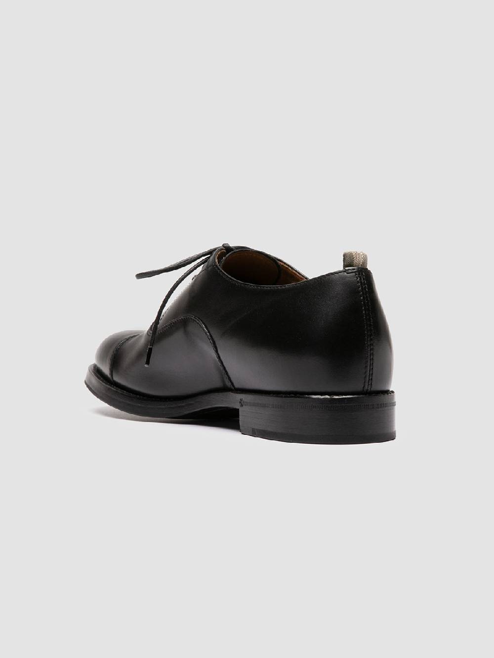 Officine Creative CONSULTANT 003 Oxford in Pelle Nera Super Saving Price