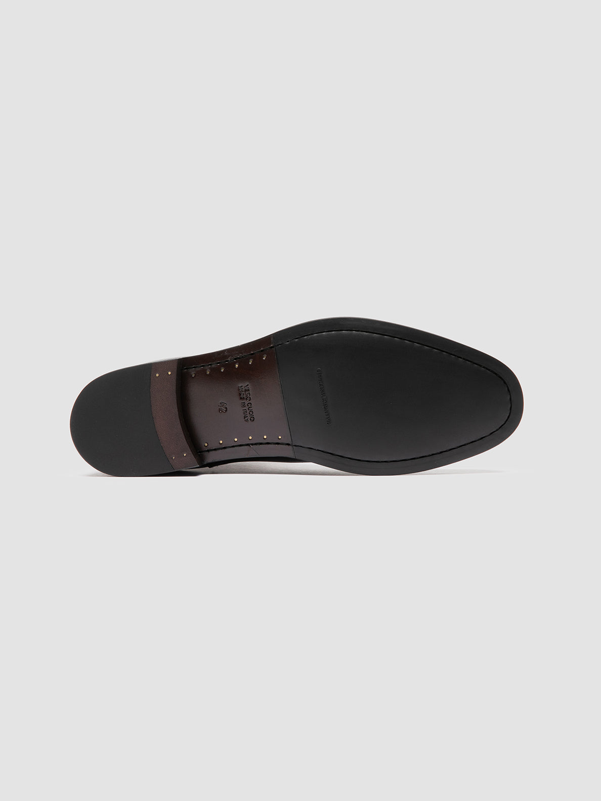 Officine Creative CONSULTANT 003 Oxford in Pelle Nera Super Saving Price