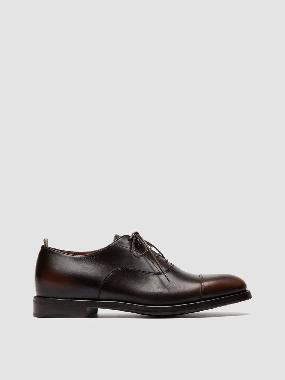 Officine Creative CONSULTANT 003 Oxford in Pelle Marrone Offerta settimanale
