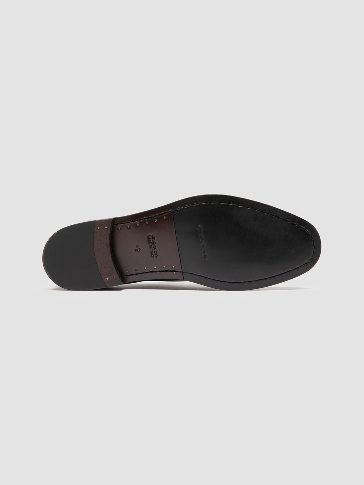 Officine Creative CONSULTANT 004 Monk Strap in Pelle Marrone Ritorno libero