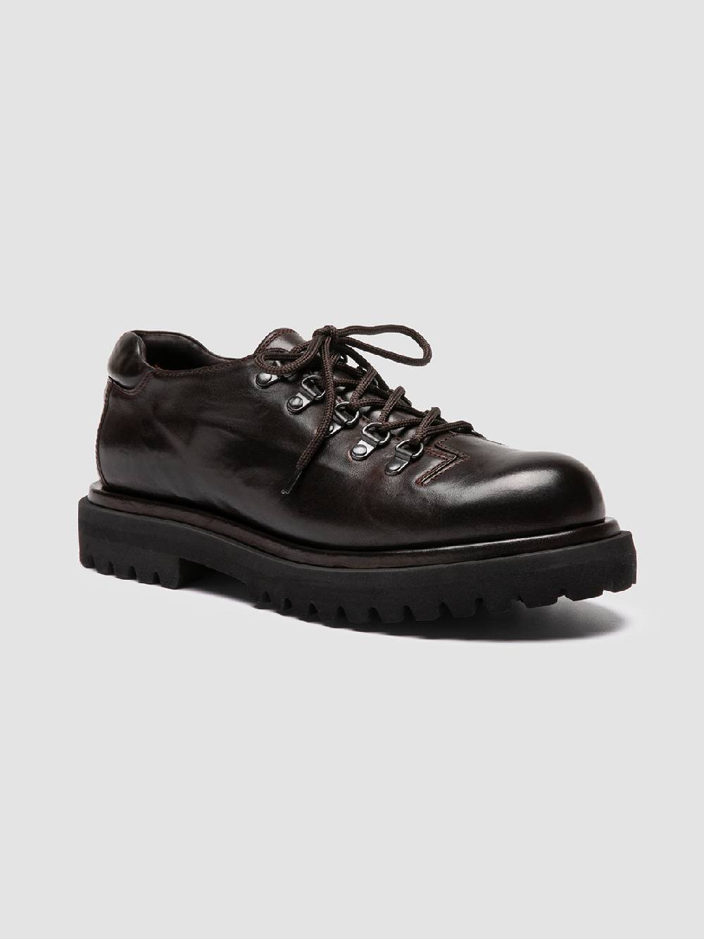 Officine Creative EVENTUAL DD 105 Derby in Pelle Marrone Latest stili