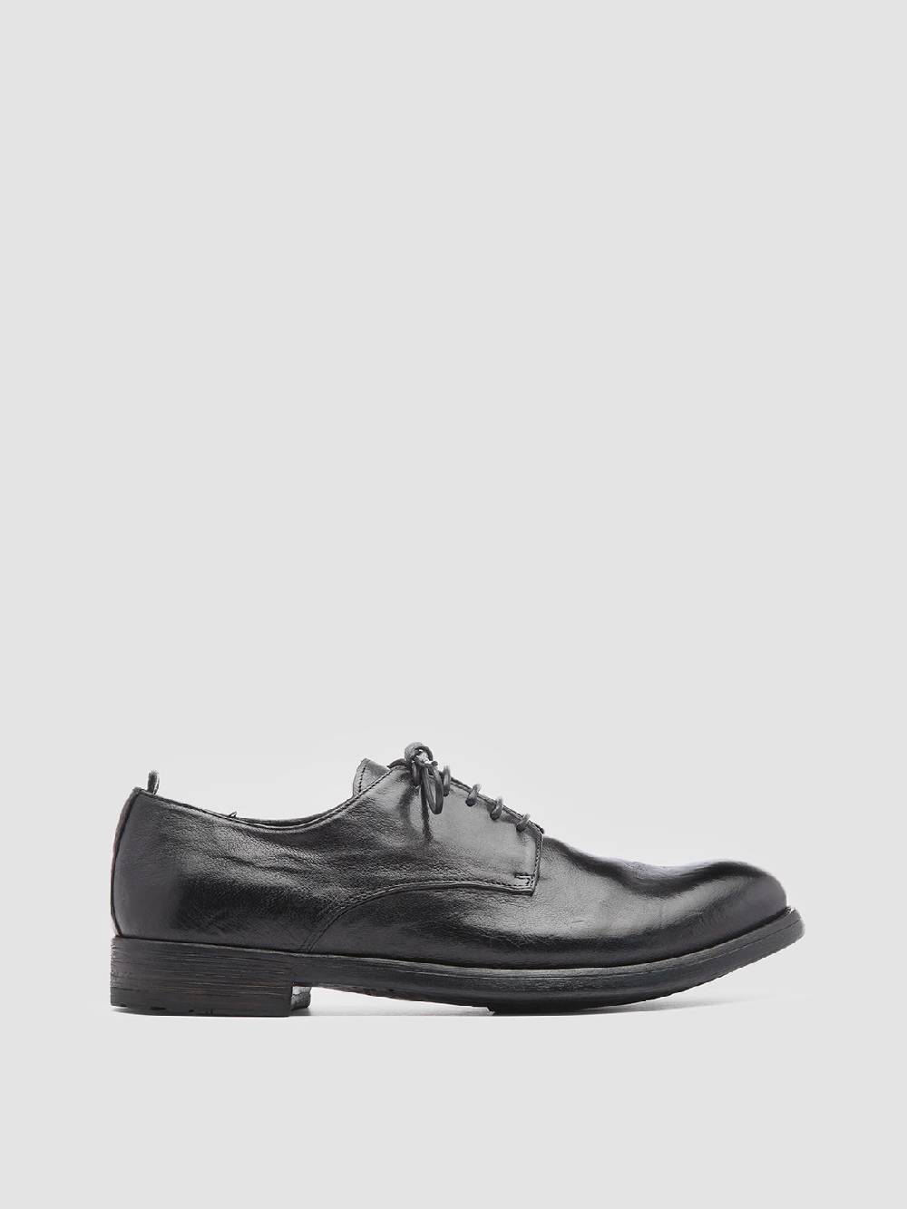 Officine Creative HIVE 008 Derby in Pelle Nera Only for today