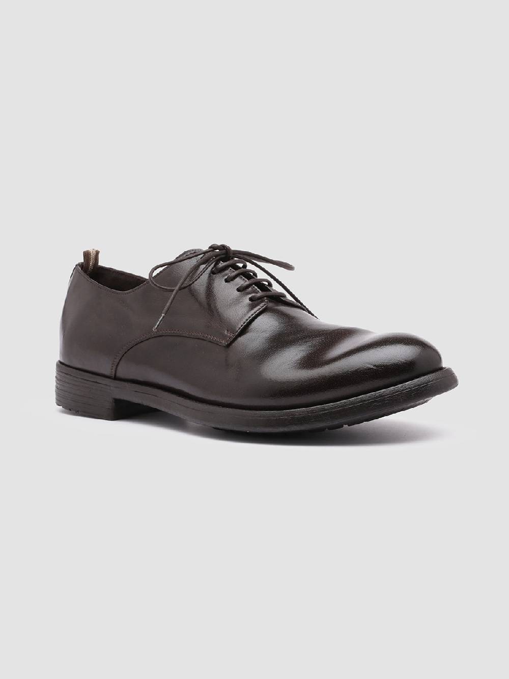 Officine Creative HIVE 008 Derby in Pelle Marrone Offerta speciale della fabbrica