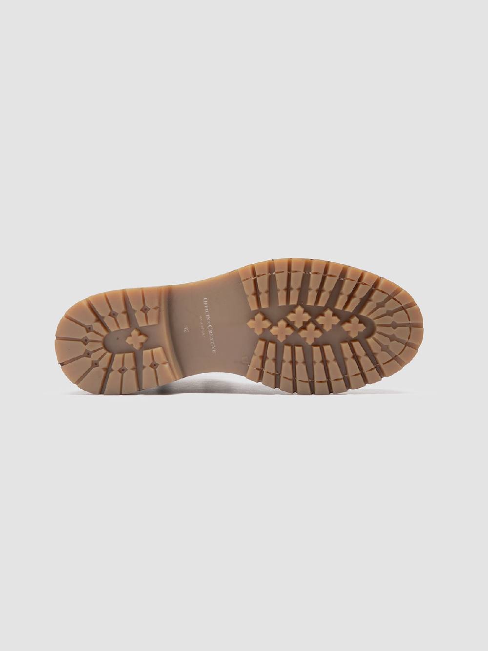 Officine Creative BOSS 002 Stivali Stringati in Pelle Marrone Discount Store per i nuovi prodotti