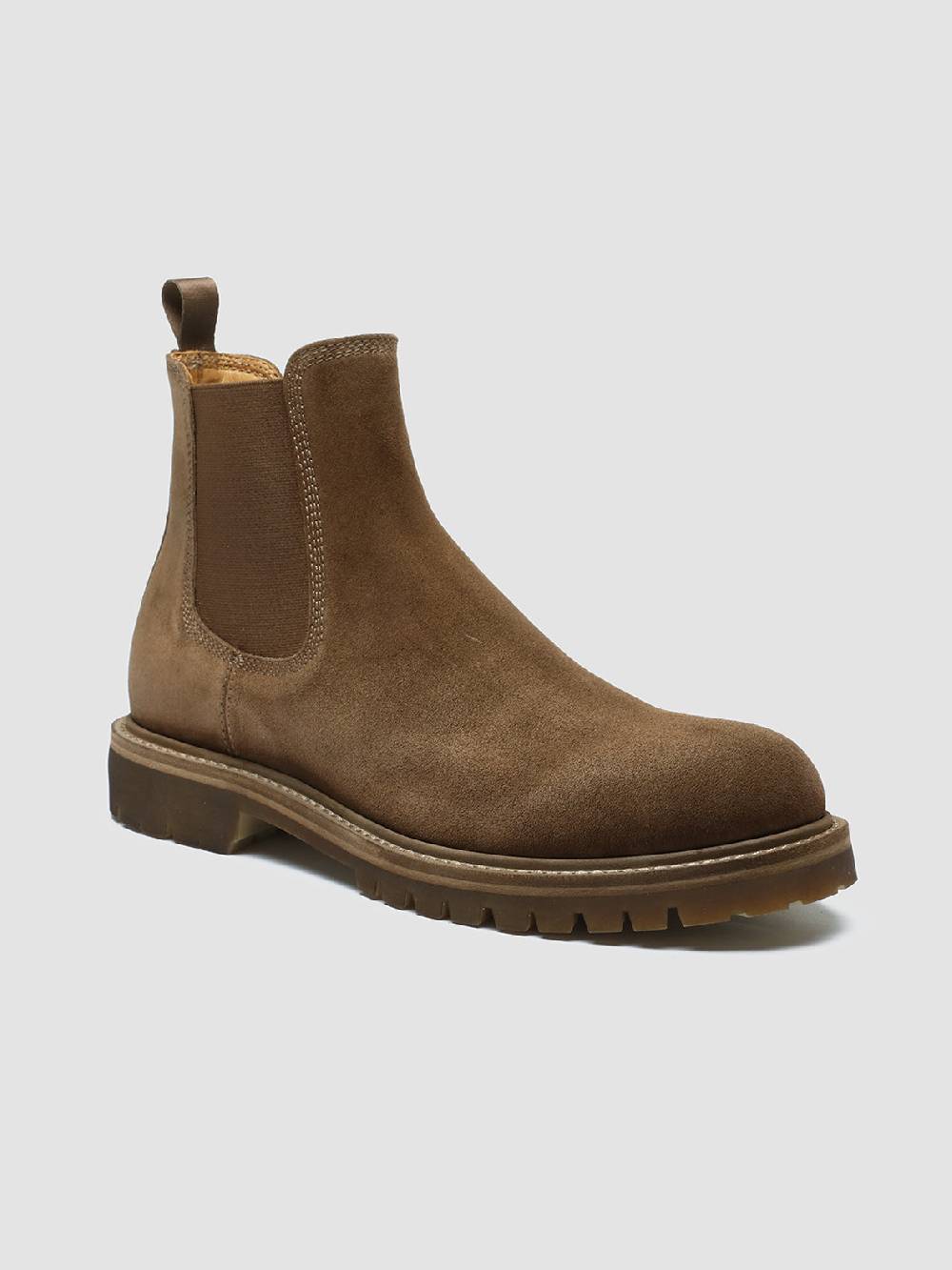 Officine Creative BOSS 004 Stivali Chelsea in Pelle Scamosciata Marrone 50% di sconto con spedizione gratuita