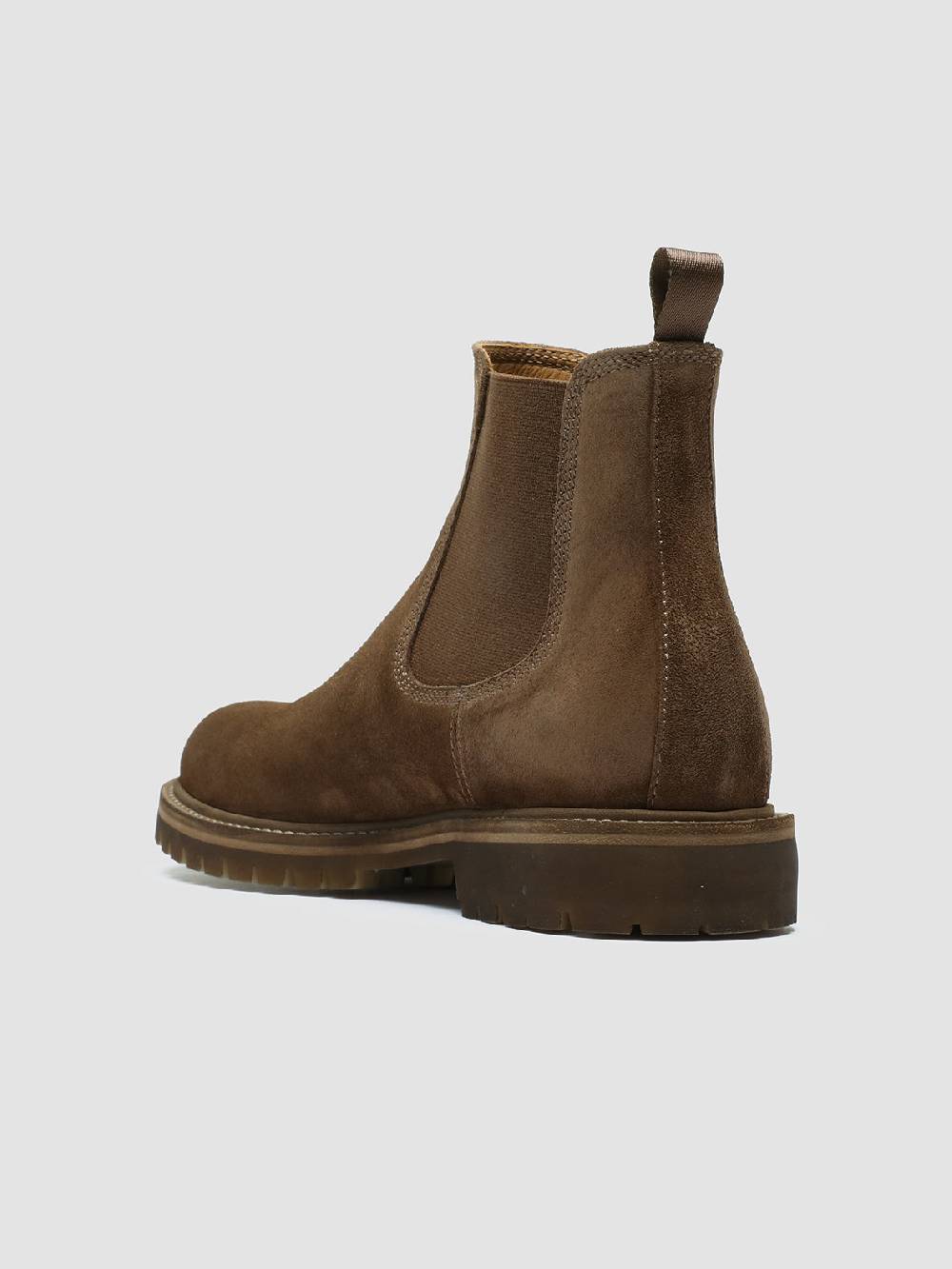 Officine Creative BOSS 004 Stivali Chelsea in Pelle Scamosciata Marrone 50% di sconto con spedizione gratuita