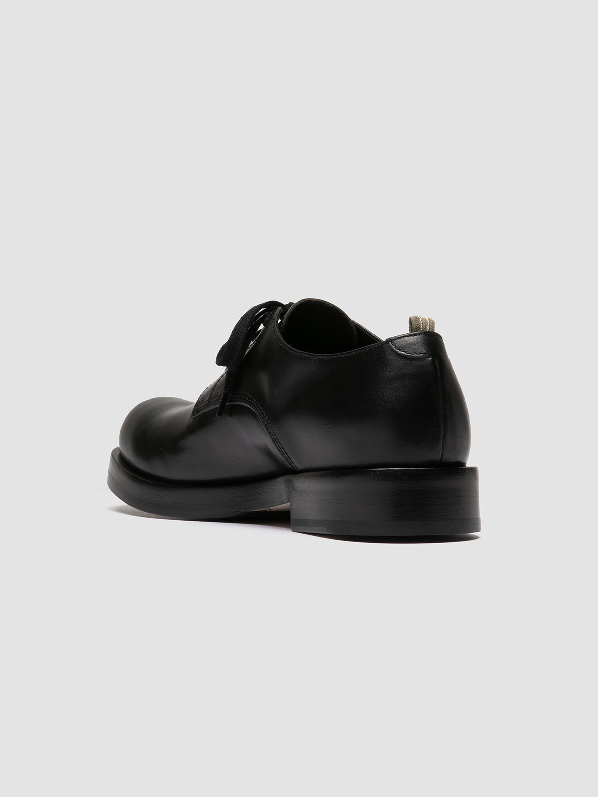 Officine Creative BULLA 001 Derby in Pelle Nera Esporta salva