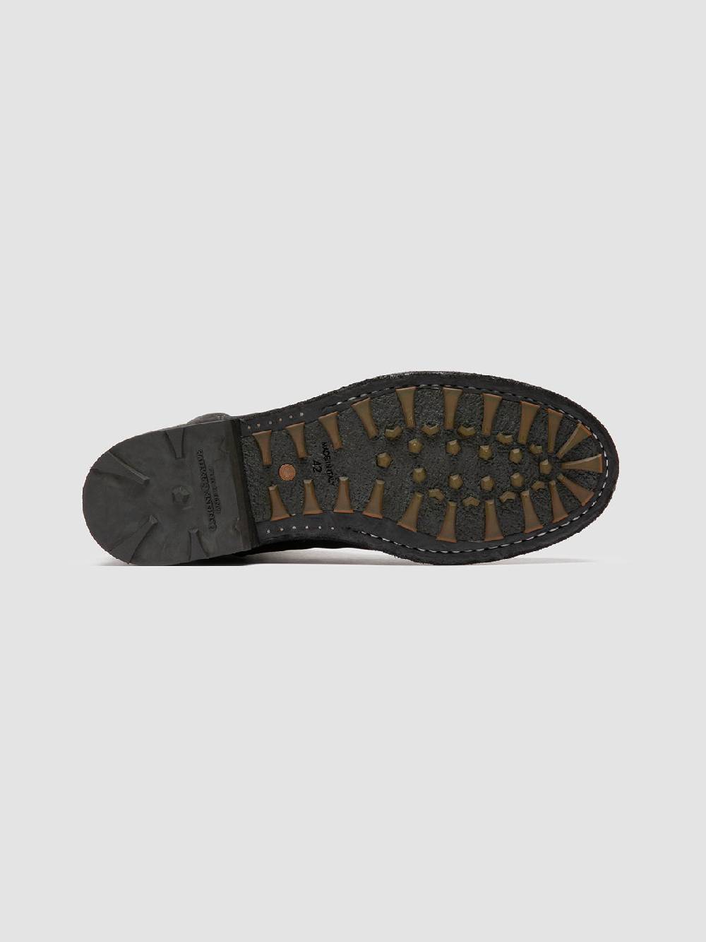 Officine Creative BULLA DD 104 Stivali con Zip in Pelle Nera 2025