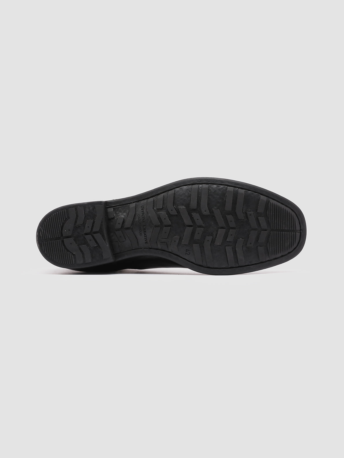 Officine Creative CHRONICLE 002 Stivaletti Chelsea in Pelle Nera Italia