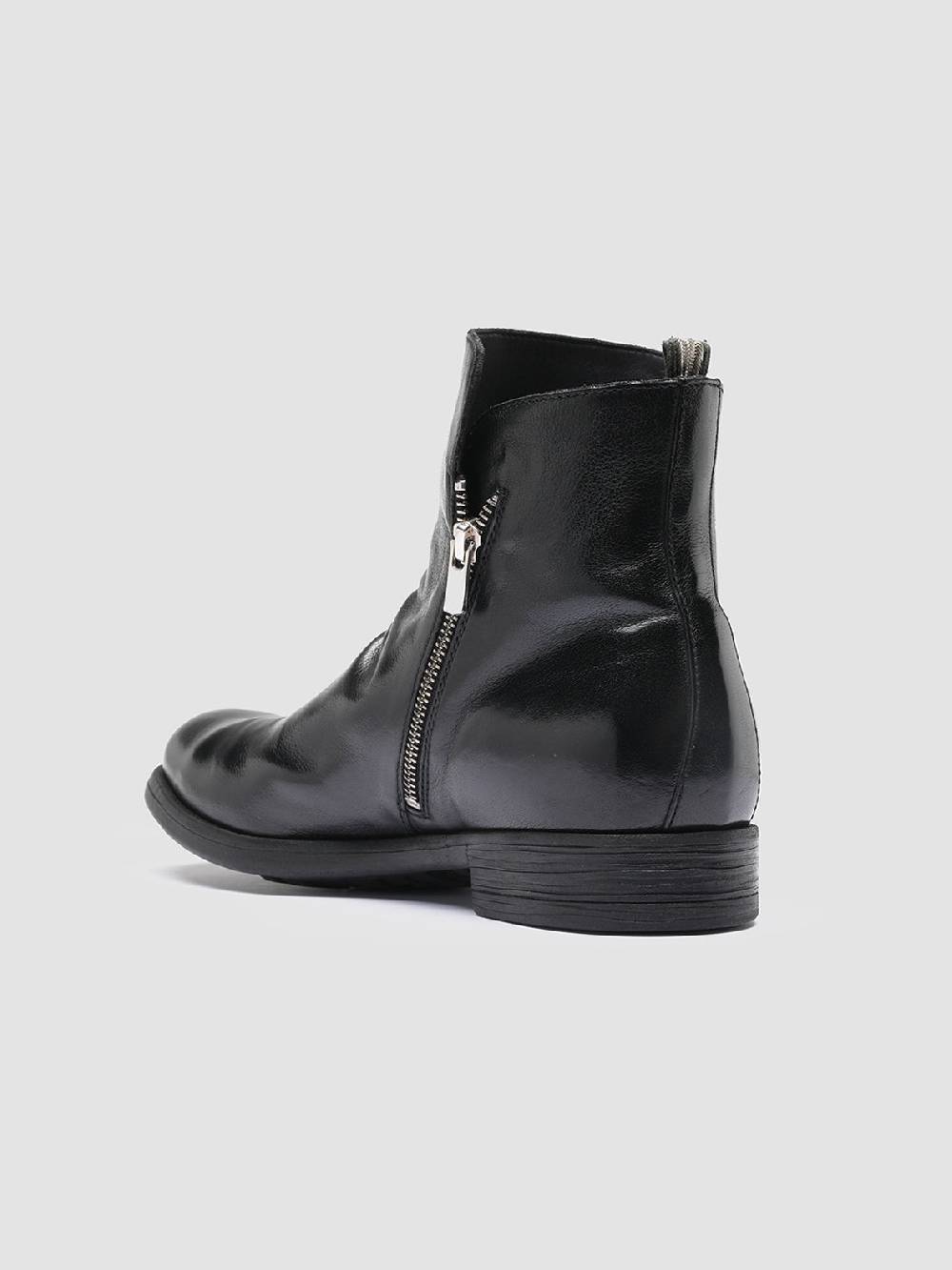 Officine Creative CHRONICLE 042 Stivaletti in Pelle Nera Vendita