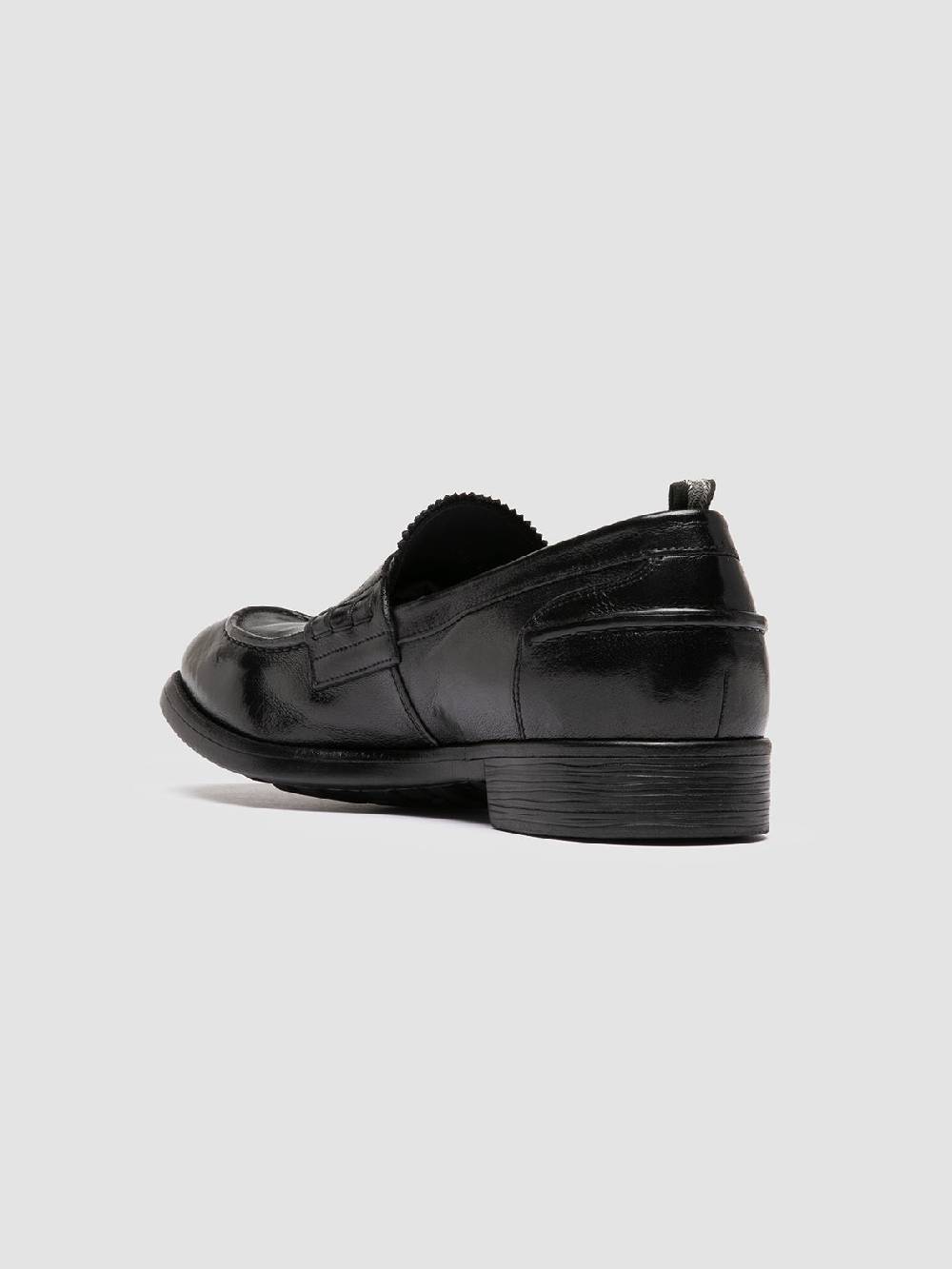 Officine Creative CHRONICLE 056 Mocassini Penny in Pelle Nera Promozione
