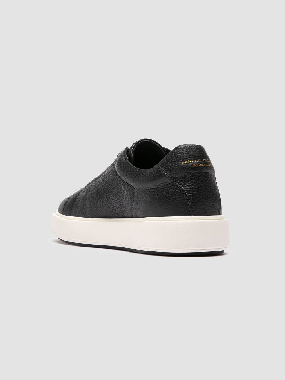 Officine Creative SLOUCH 001 Sneaker Basse in Pelle Blu Soddisfazione Garantita