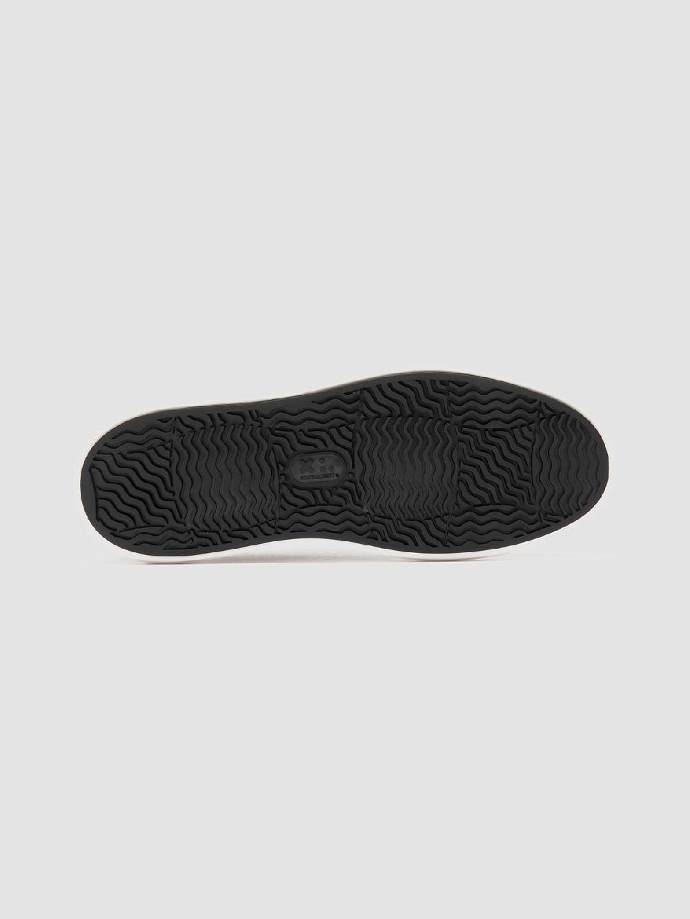 Officine Creative SLOUCH 001 Sneaker Basse in Pelle Blu Soddisfazione Garantita