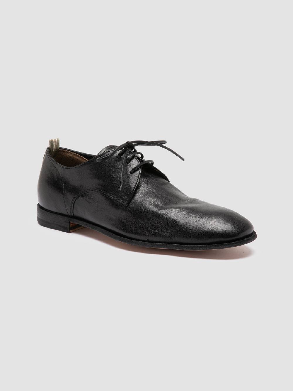 Officine Creative SOLITUDE 002 Scarpe Derby in Pelle Nera Acquista Ora