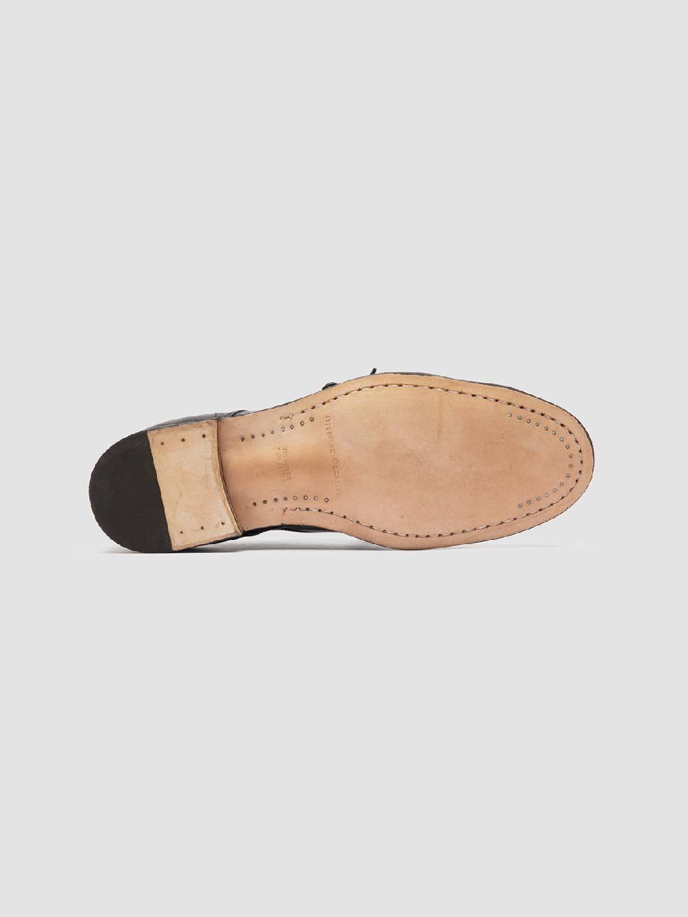 Officine Creative SOLITUDE 002 Scarpe Derby in Pelle Nera Acquista Ora