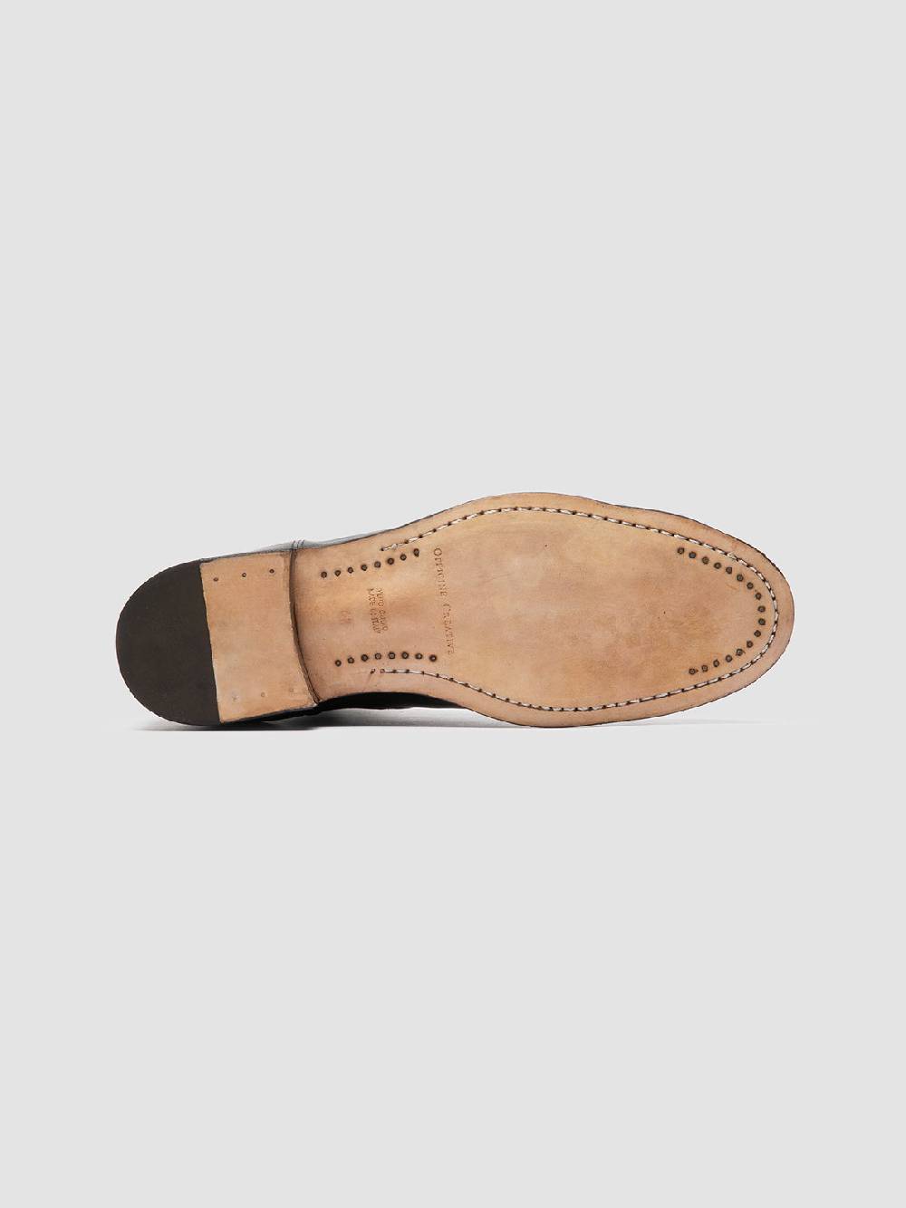Officine Creative SOLITUDE 004 Stivaletti Chelsea in Pelle Nera Promozione Limitata
