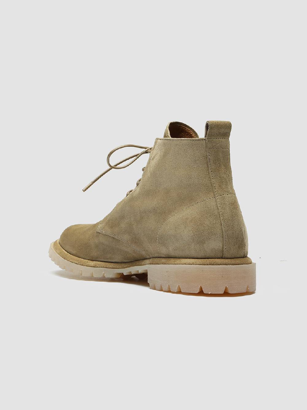 Officine Creative SPECTACULAR 002 Stivali in Pelle Scamosciata Marrone con allacciatura Affare Del Giorno