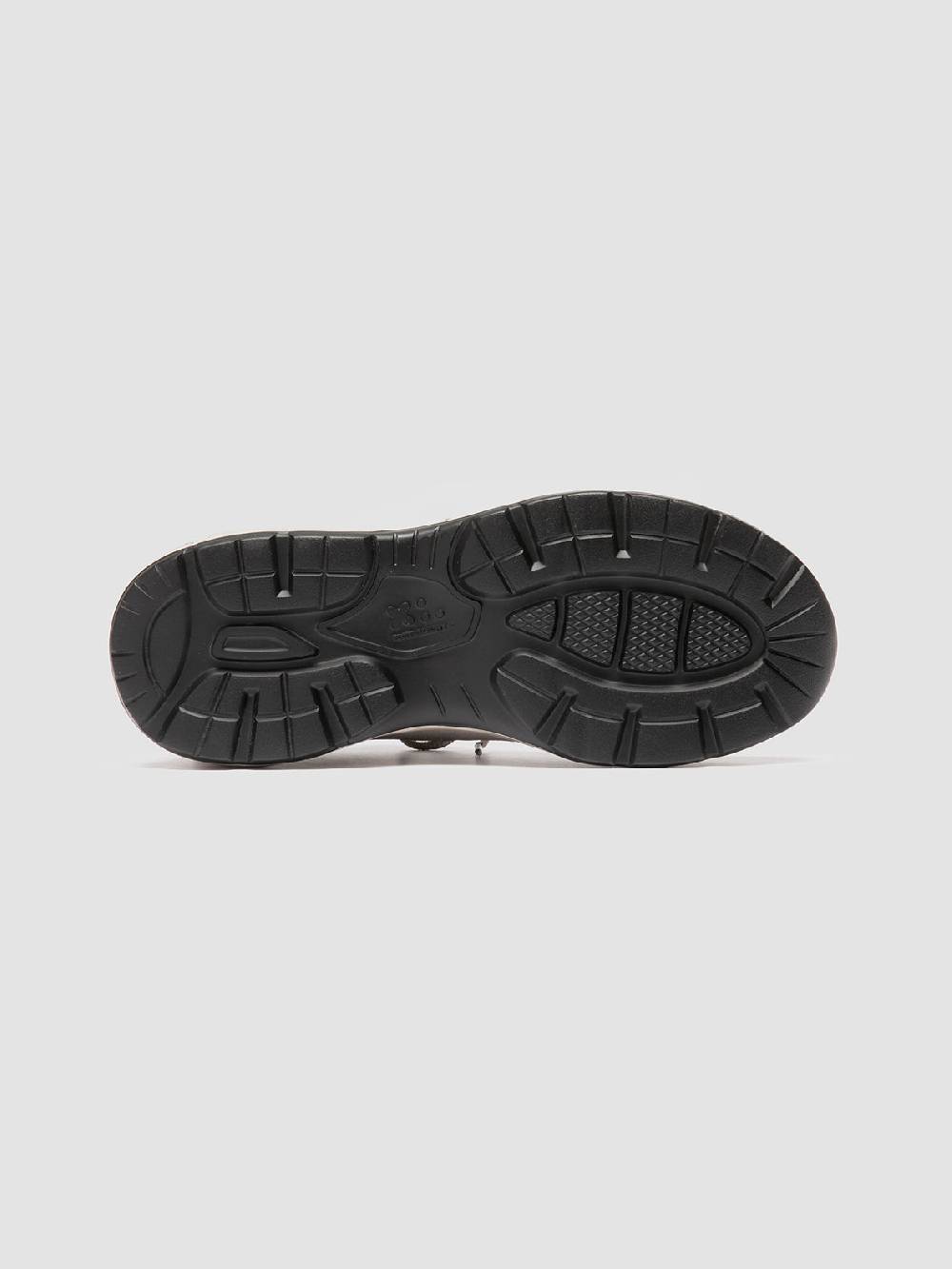 Officine Creative SUPURBIA 001 Sneaker Basse in Camoscio e Pelle Tortora Sottocosto