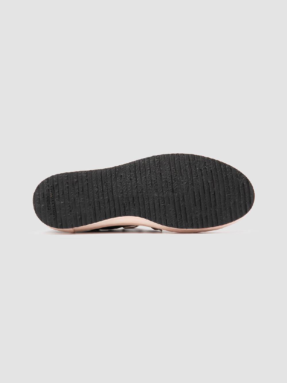 Officine Creative MES DD 001 Sneaker Basse in Pelle Marrone Hotsell