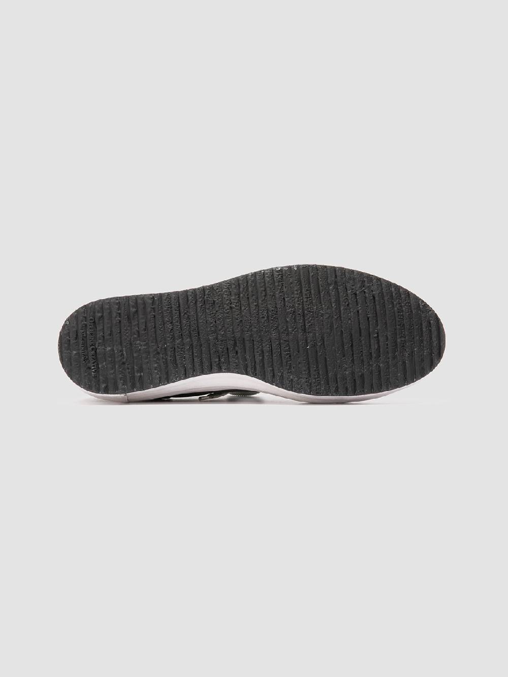 Officine Creative MES DD 001 Sneaker Basse in Pelle Grigia Vendita Calda