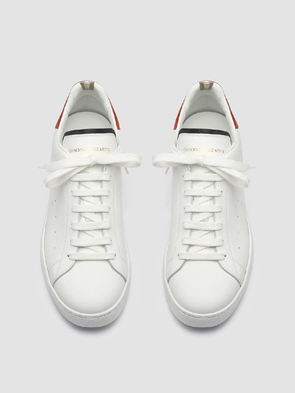 Officine Creative MOVER 005 Sneakers in Pelle Bianca In Saldo
