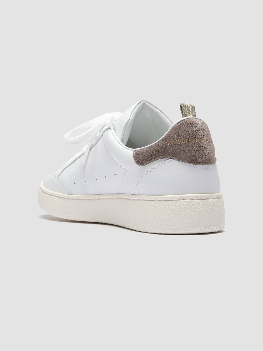 Officine Creative MOWER 007 Sneakers in Pelle Bianca Moda