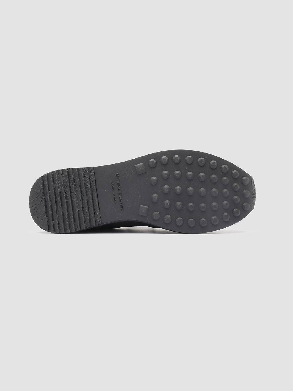 Officine Creative RACE LUX 003 Sneakers in Pelle aerografata Verde Negozio online di fabbrica