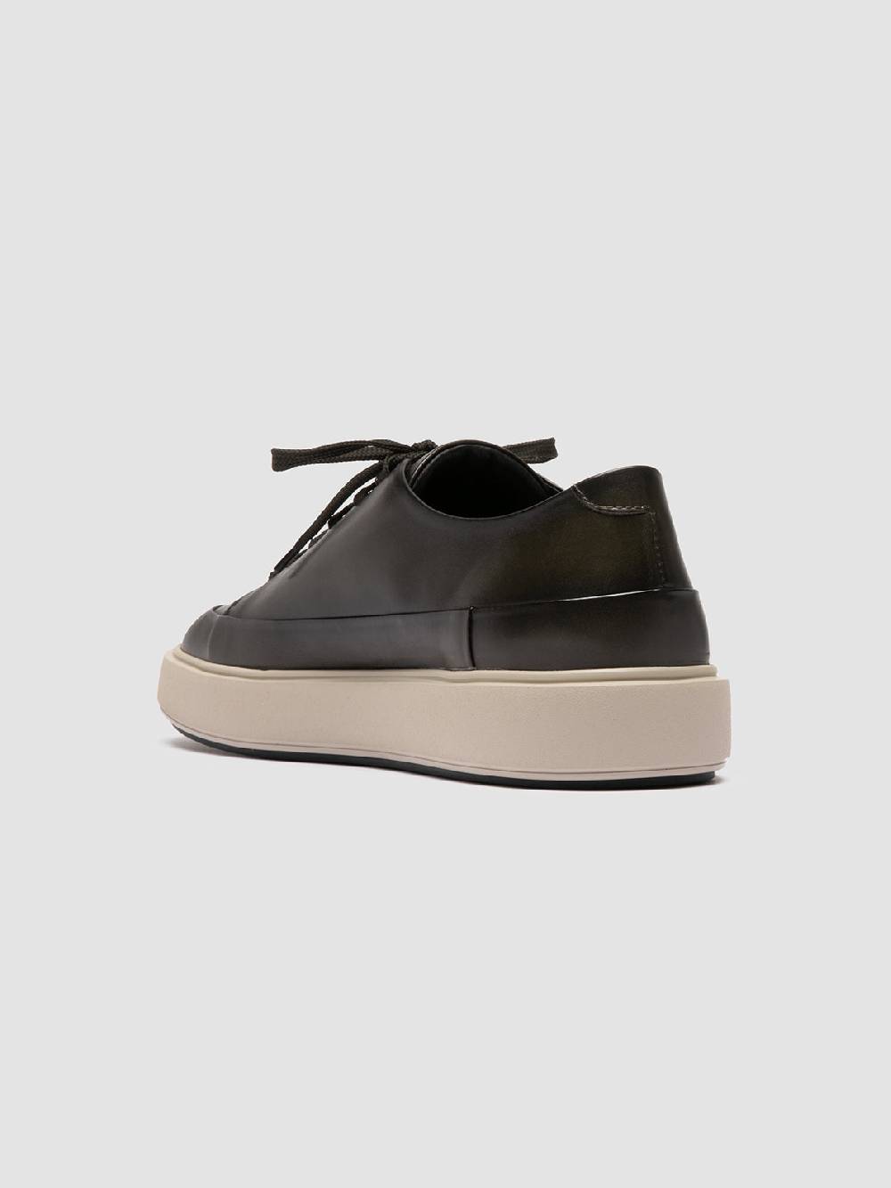 Officine Creative RELEASE 001 Sneaker Basse in Pelle Verde Grande vendita