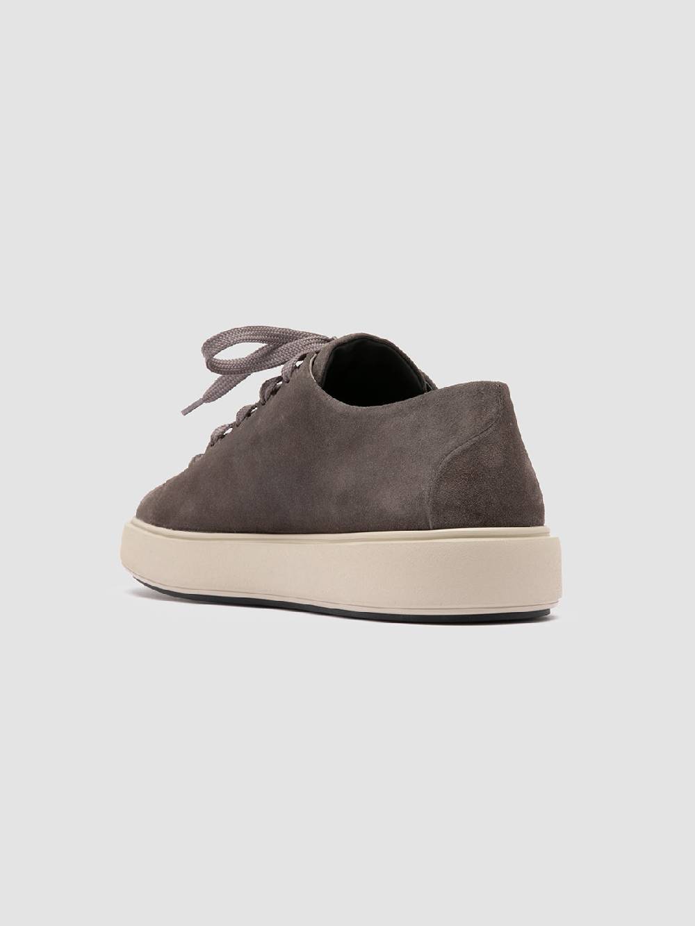 Officine Creative REMASTER 001 Sneaker Basse in Pelle Scamosciata Grigia Shopping online
