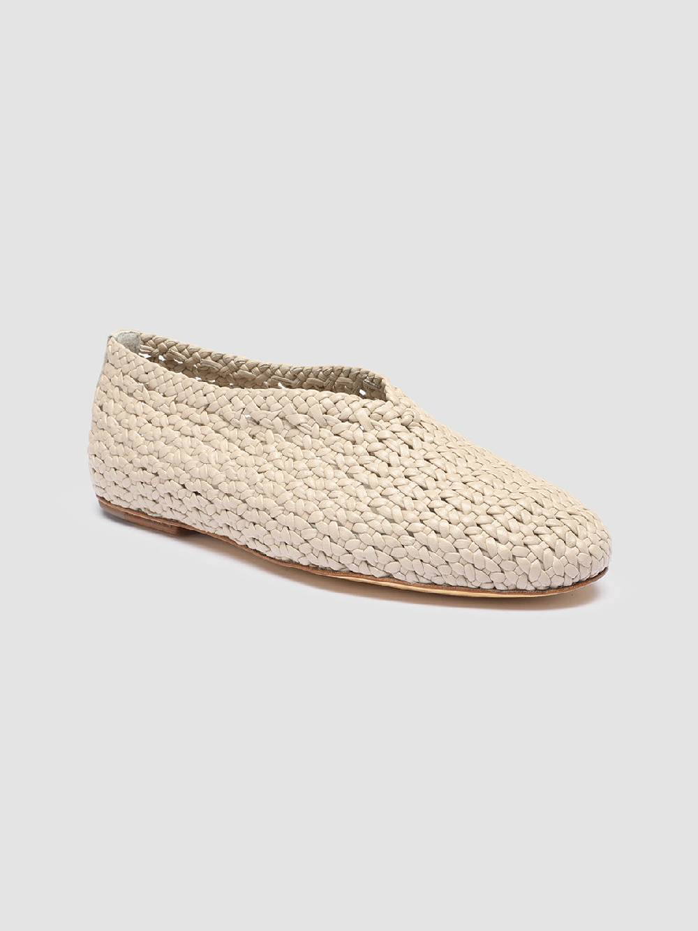 Officine Creative BESSIE 011 Mocassini in Pelle Nebbia Offerta natalizia