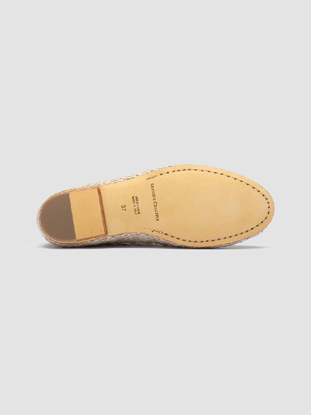 Officine Creative BESSIE 011 Mocassini in Pelle Nebbia Offerta natalizia