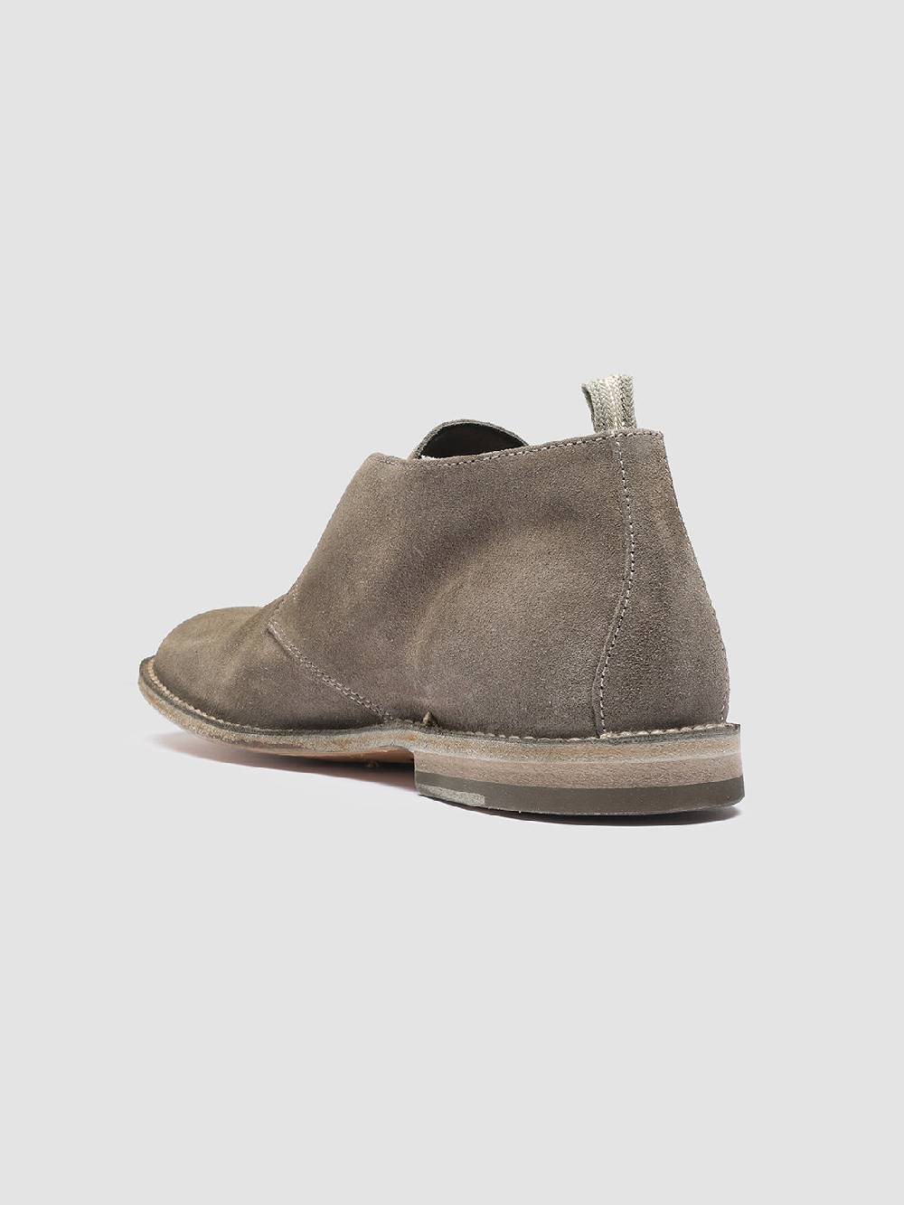 Officine Creative LINZI 008 Polacchine in Pelle Scamosciata Verde Offerta Giorno del Papà