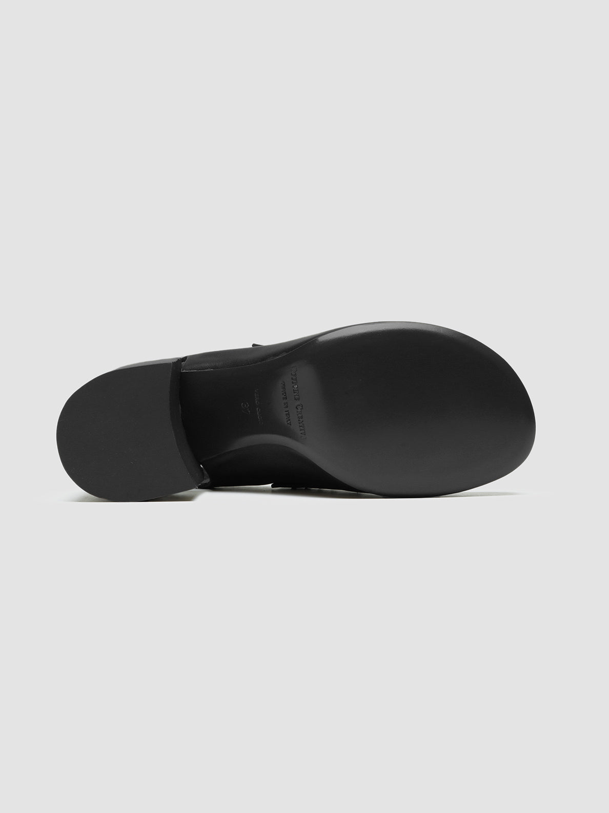Officine Creative ETHEL 009 Sandali in Pelle Nera Online Outlet
