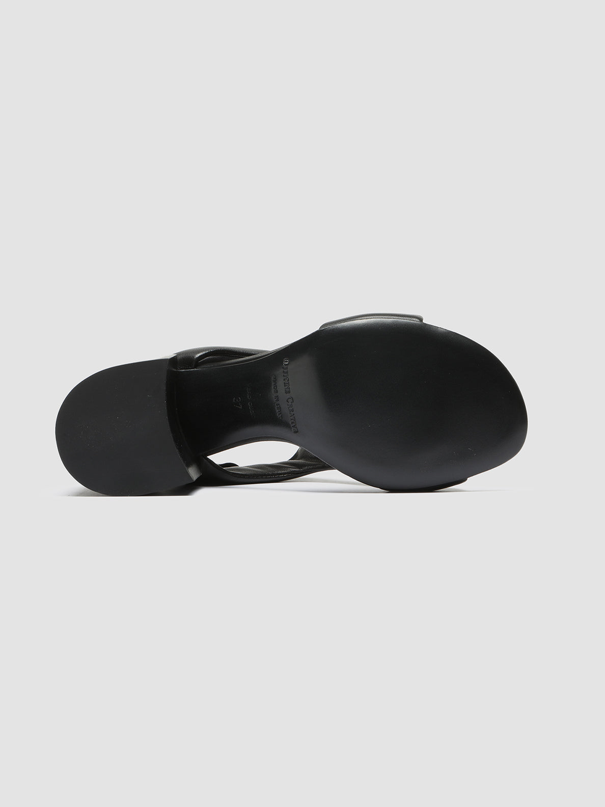 Officine Creative ETHEL 013 Sandali in Pelle Nera Offerta temporanea