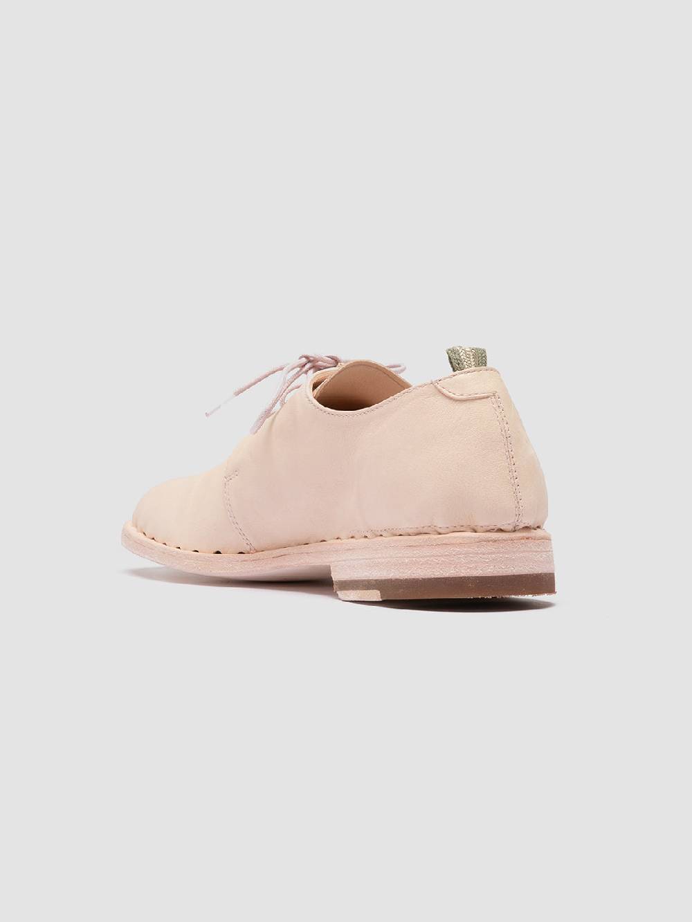 Officine Creative GRAPHITE 001 Derby in Pelle Rosa Grandi sconti