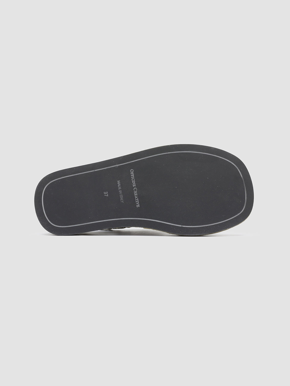 Officine Creative PATTY 005 Sandali in Pelle Scamosciata Verde Offerte speciali