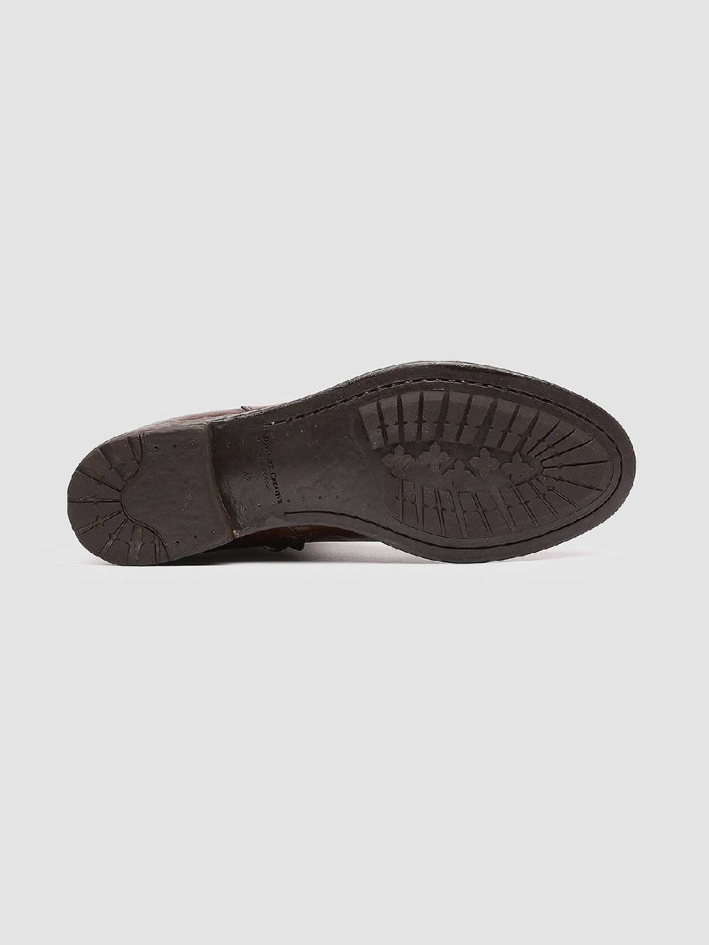 Officine Creative HIVE 010 Stivali in Pelle Marrone Sconti VIP