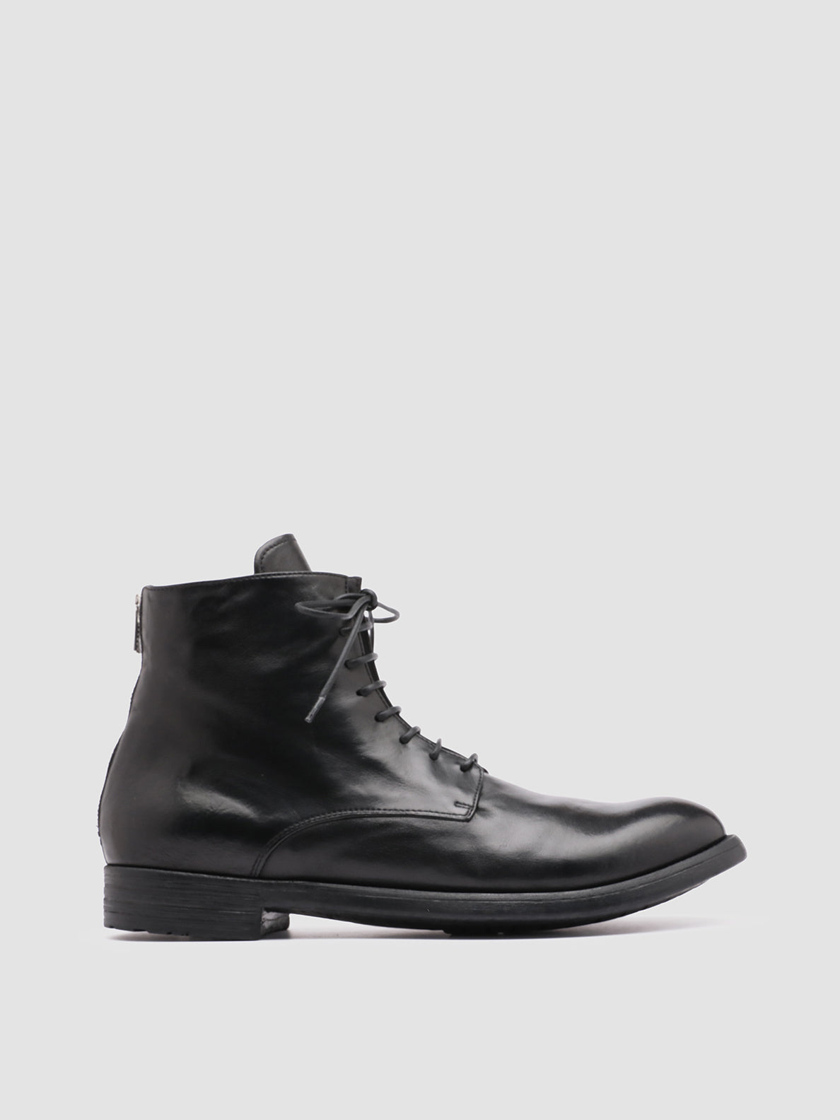 Officine Creative HIVE 016 Stivali in Pelle Nera Super Saving Price