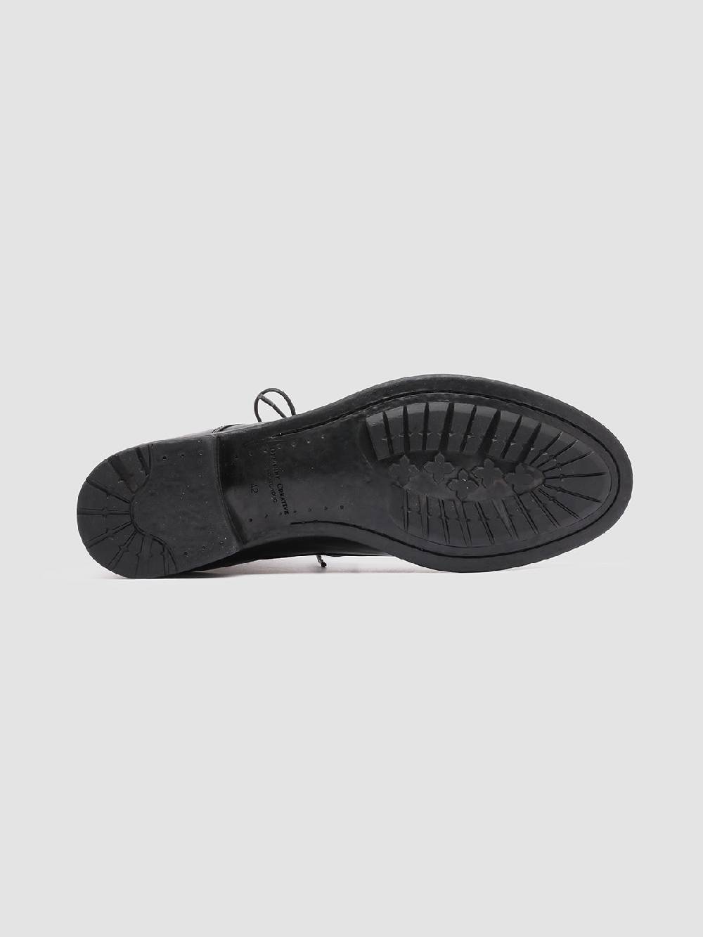 Officine Creative HIVE 016 Stivali in Pelle Nera Super Saving Price