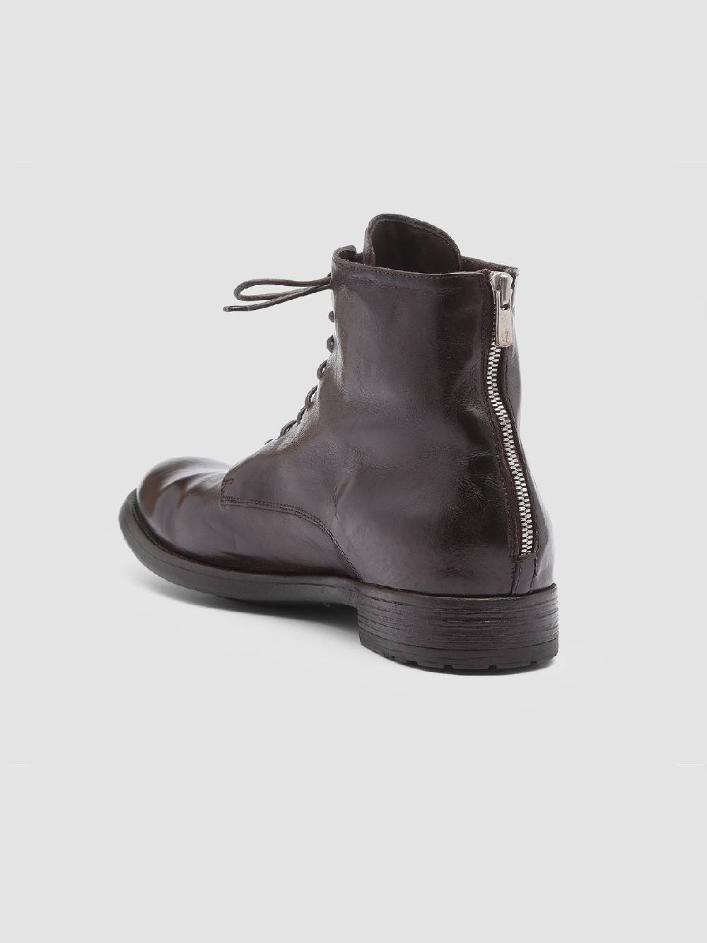 Officine Creative HIVE 016 Stivali in Pelle Marrone Offerta settimanale