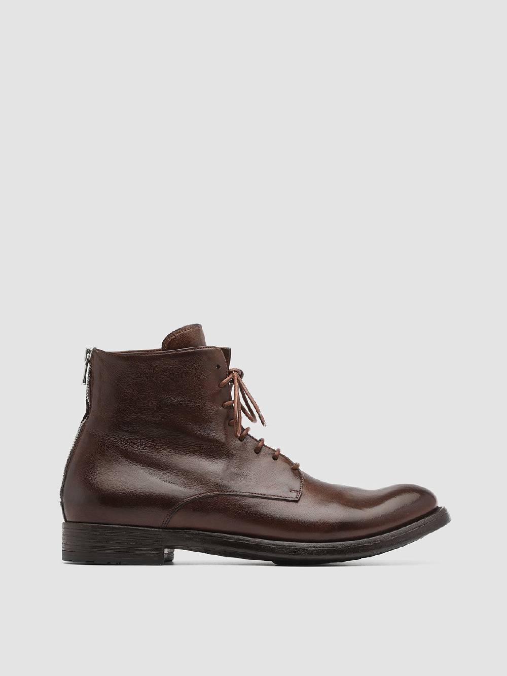 Officine Creative HIVE 016 Stivali in Pelle Marrone Ritorno libero