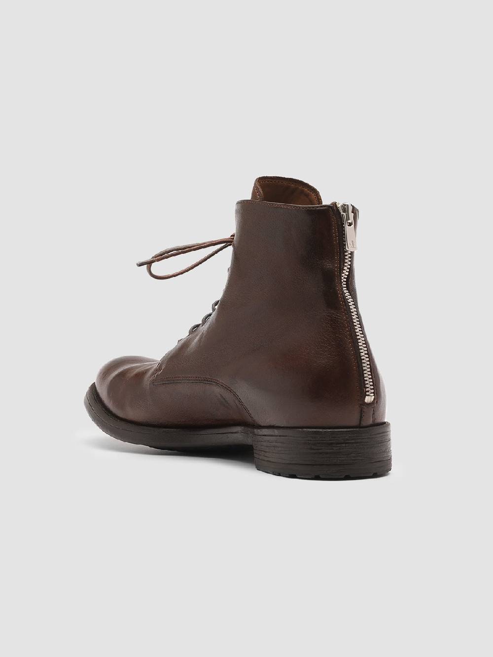 Officine Creative HIVE 016 Stivali in Pelle Marrone Ritorno libero